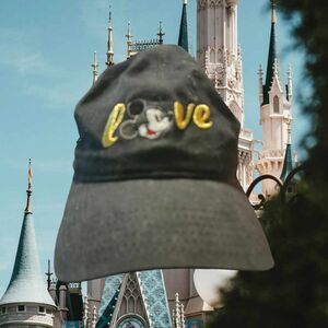 Women's Mickey Mouse "LOVE" Velcro‎ Hat
